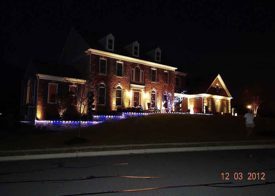 House during Xmas.