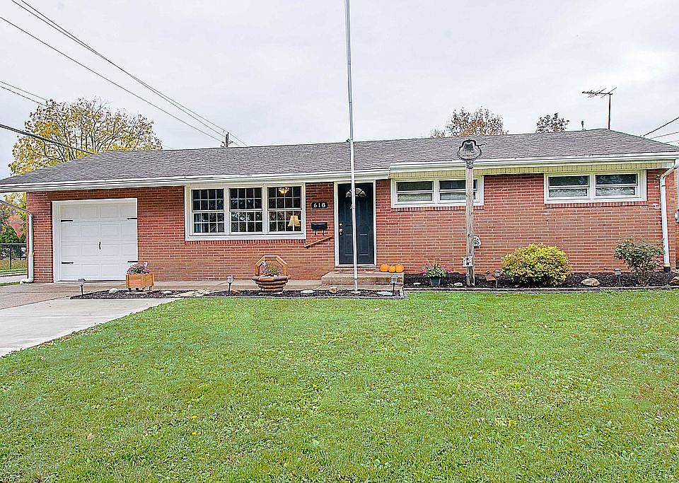 Charming brick ranch home.