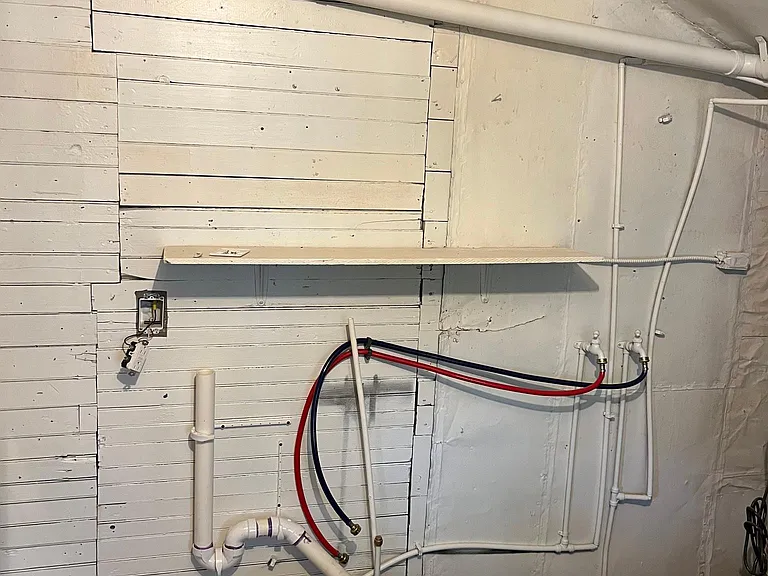 Private washer and dryer room
