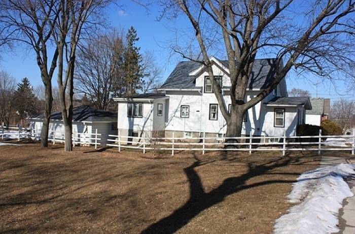 South side of house