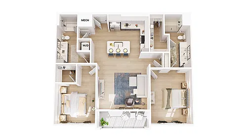 Floor plan B3