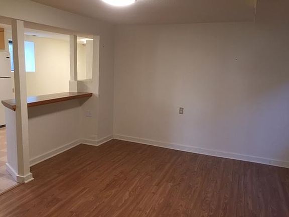 Living room and pass through counter