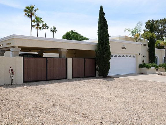 2-car gated carport