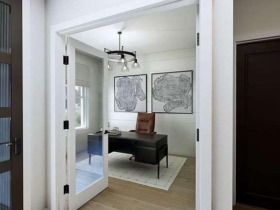 The Dahlia - Optional Enclosed Study