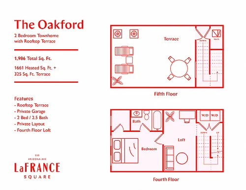 Floor plan The Oakford