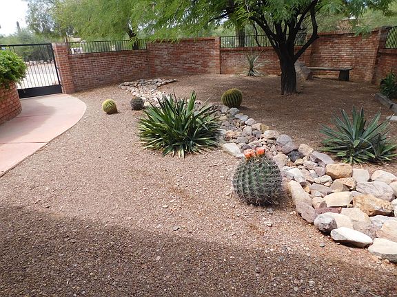 Courtyard From Front Porch