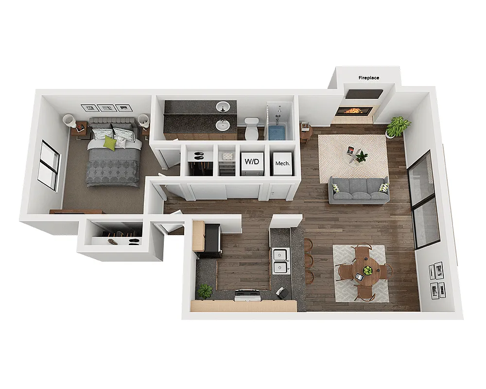 Floor plan Monterey