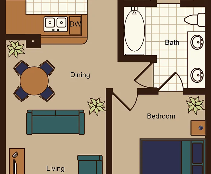 A2PR floor plan Promenade Place