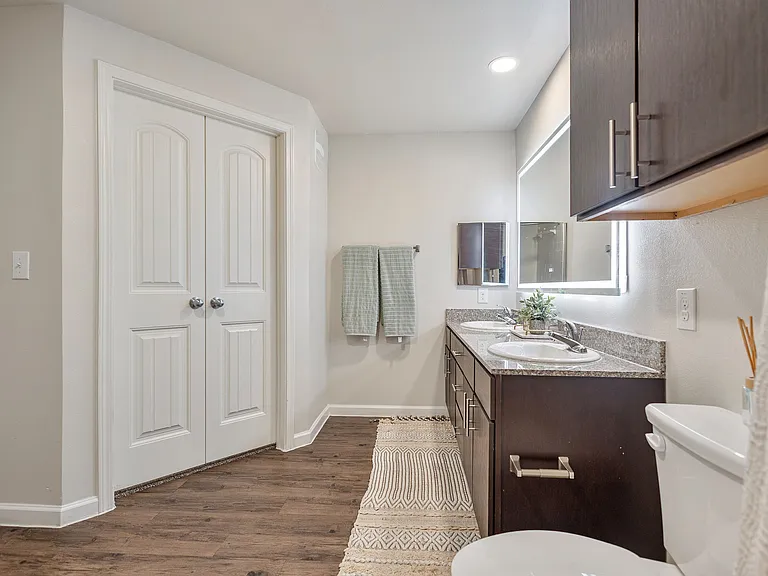 Primary Bathroom with Double Sinks