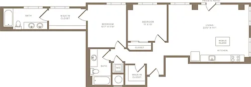 Floor plan B13
