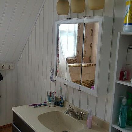 Vanity Upstairs Bathroom