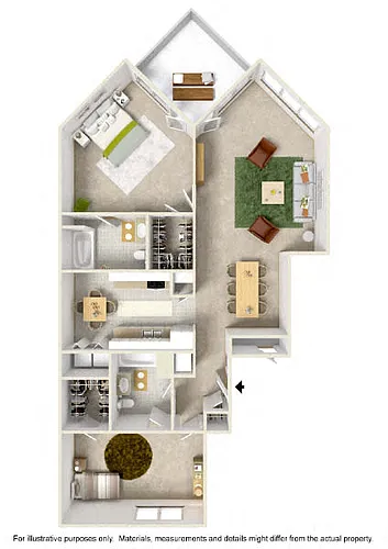Floor plan B2B Biltmore