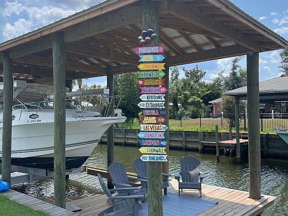 Boathouse deck area