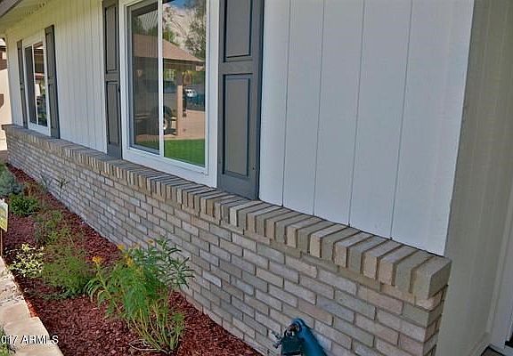 New Brick Trim, Siding & Shutters