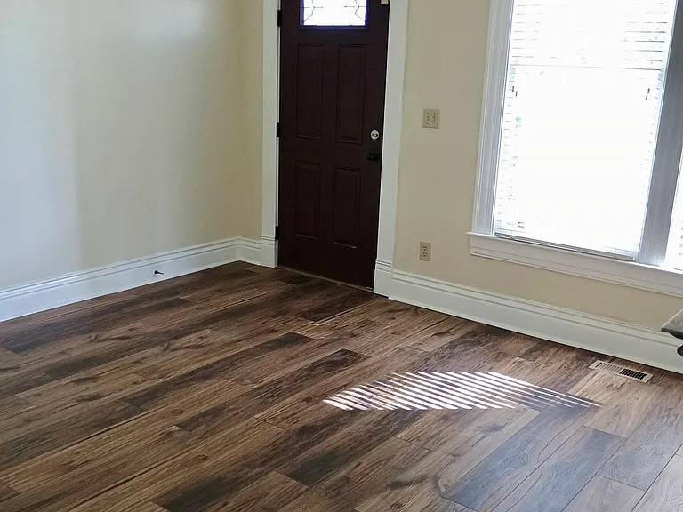 Front Door in Living Room