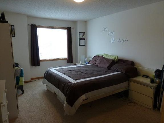 A large master bedroom.