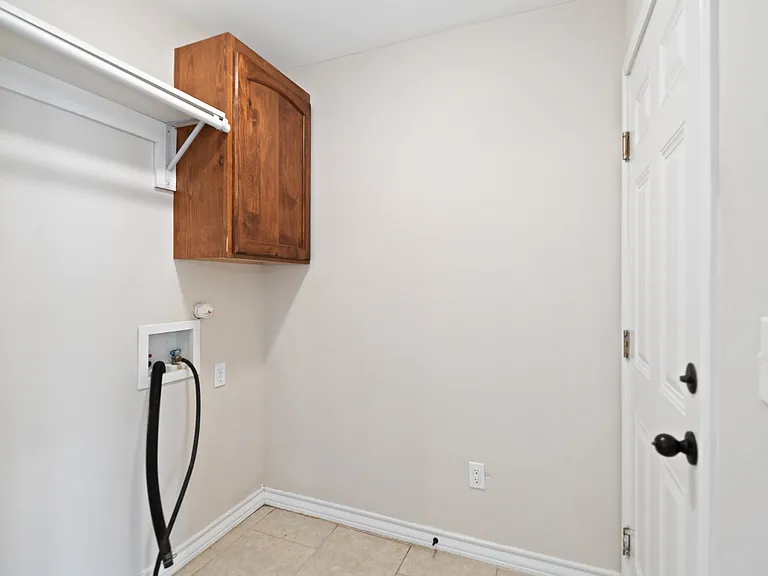 Washer and dryer connections (electric)