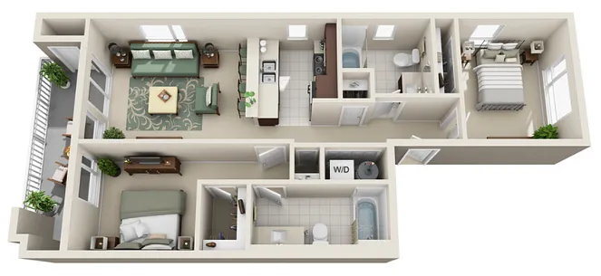 Floor plan Olympus