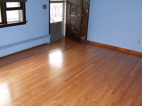 new hardwood floor in family room