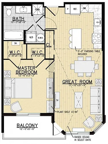 Floor plan B1