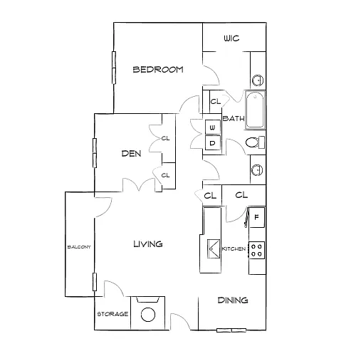 Floor plan Design 2A10 Premier