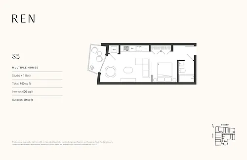 Floor plan 411
