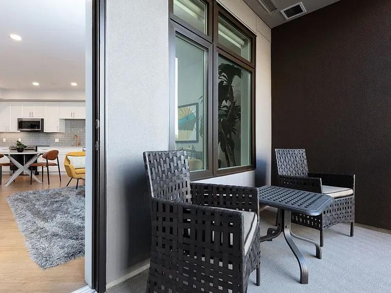 Private balcony (select apartments)