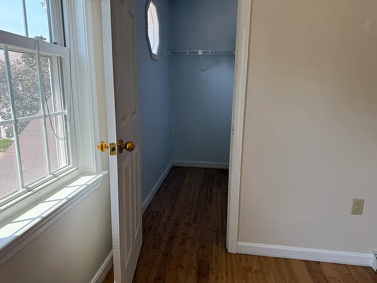 Second bedroom walk-in closet