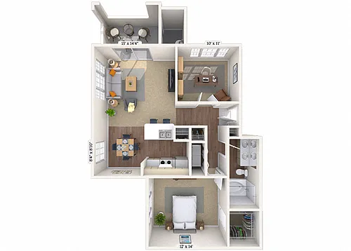 Floor plan 11D