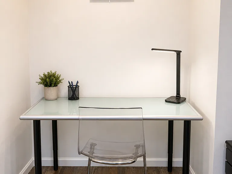 Computer Desk in Bedroom