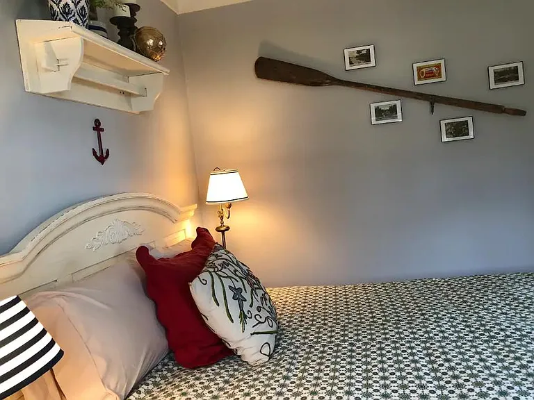 Bedroom #2, queen-sized bed