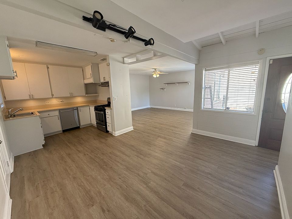 Kitchen and Living Room View