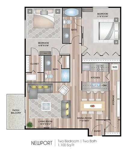 Floor plan NEWPORT