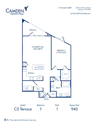 Floor plan C3 Terrace