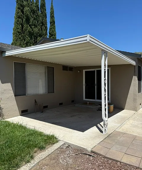 Covered patio