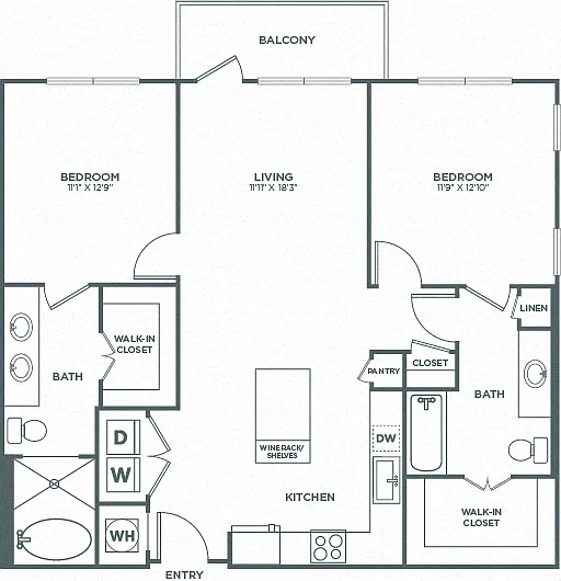 Floor plan The Cityplace Podium