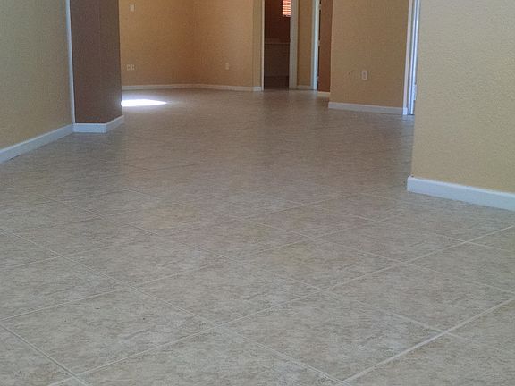 View into the living room and family room