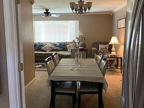 Dining Room through Kitchen