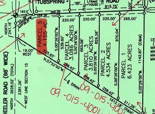 PARCEL 5 Tubspring Rd, Allenton, MI 48002