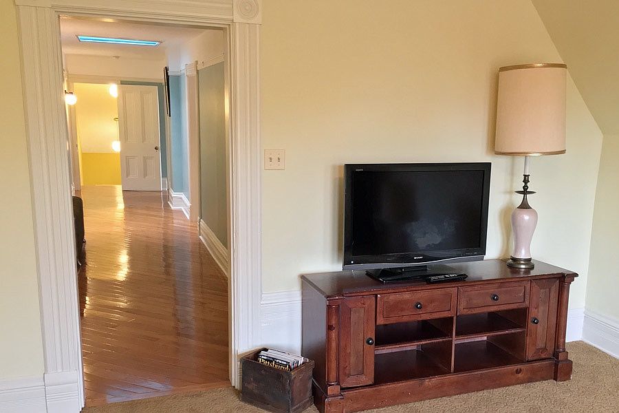 living room & hallway