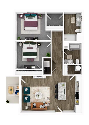 Floor plan The Redwood | Phase 2