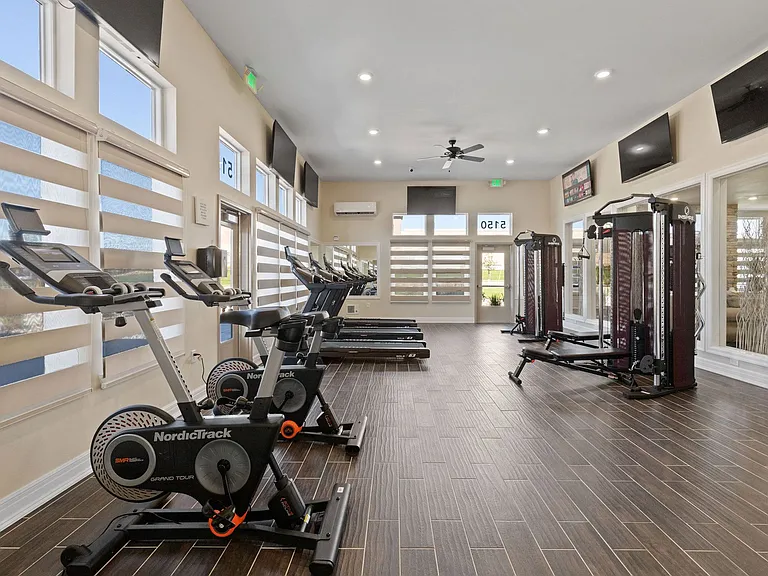24-hour fitness center