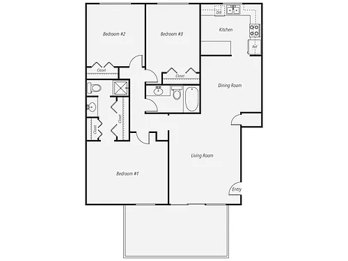 Floor plan C1