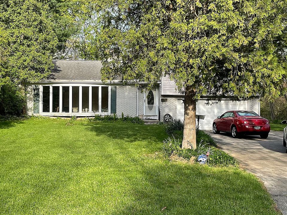 Wooded Lot is 60' X 300' 