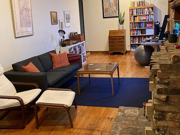 Living room facing north