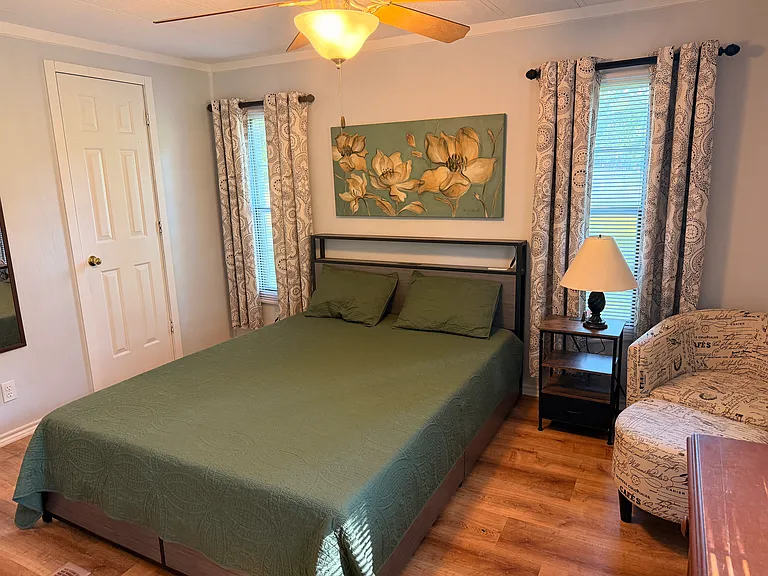 Master Bedroom with under bed storage