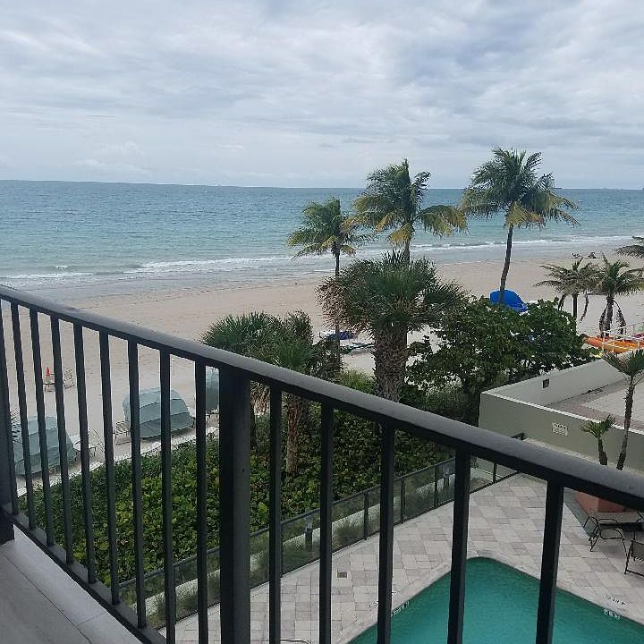 VIEW FROM BALCONY