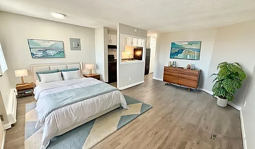 Floor plan Studio Vista