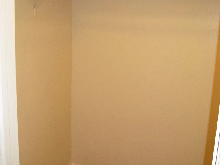 walk-in closet in master bedroom