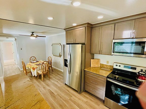 Looking into dining area from kitchen